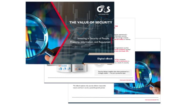 The value of security ebook cover