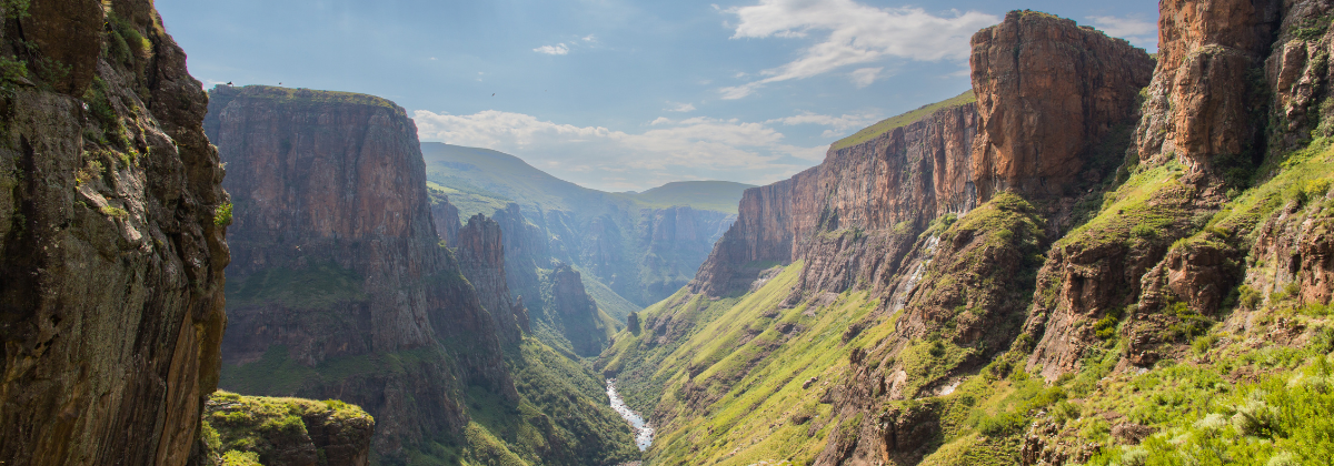 Lesotho canyon