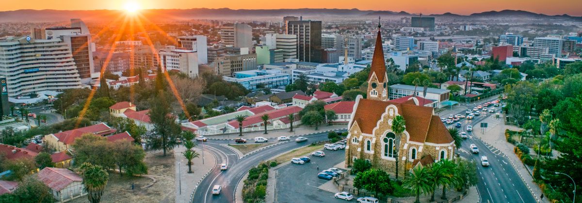 Namibia city view