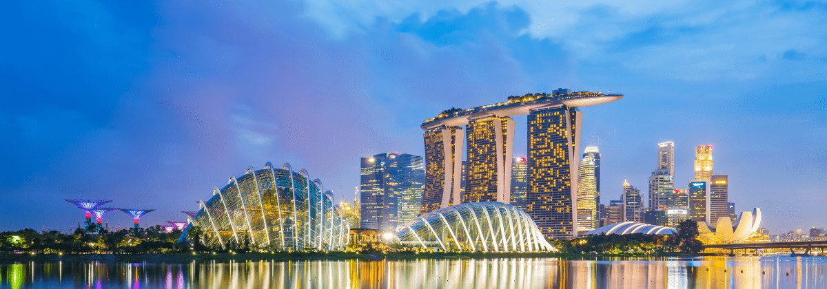 Singapore night view