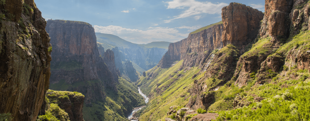 Mountain cliffs in Lebanon
