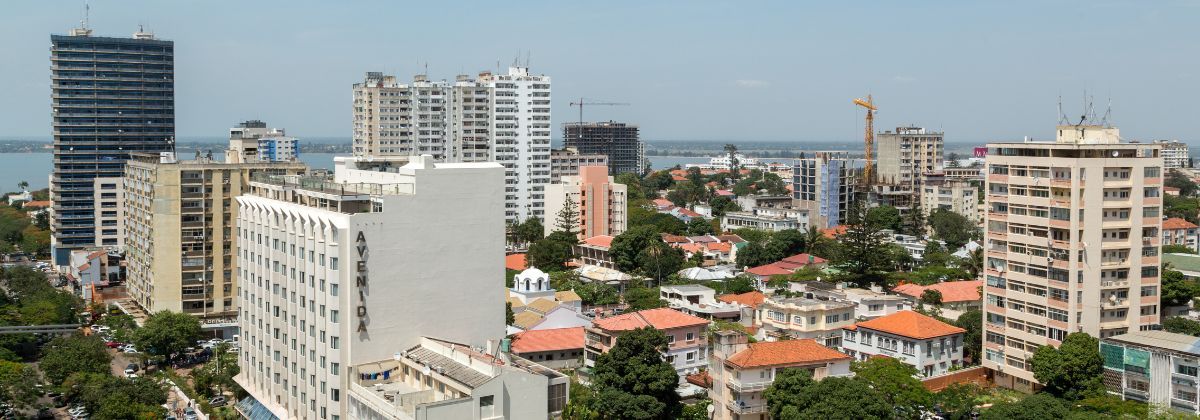 Mozambique capital city view