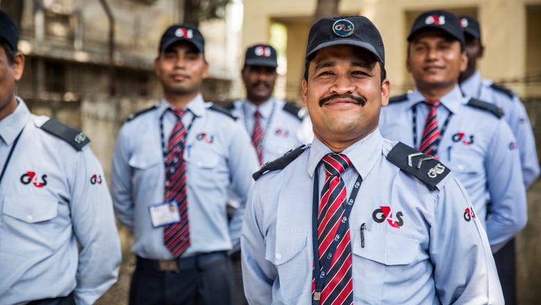 G4S security officers