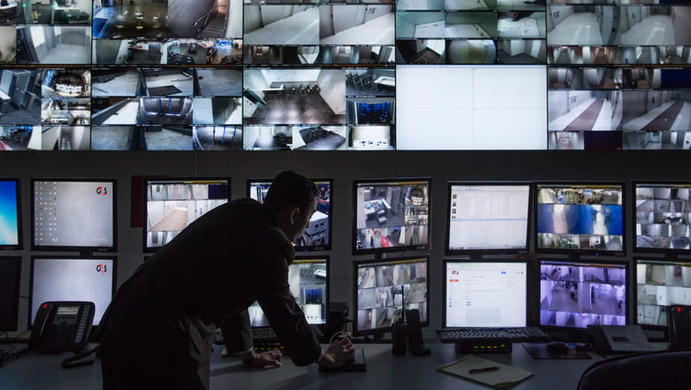 CCTV command centre