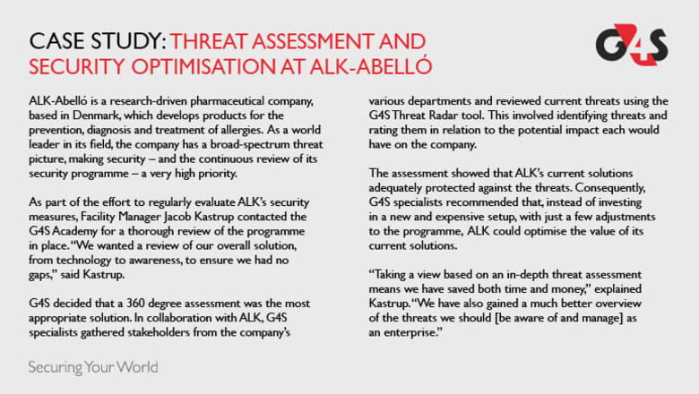 G4S Denmark academy case study