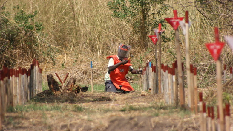 Ordnance management in South Sudan