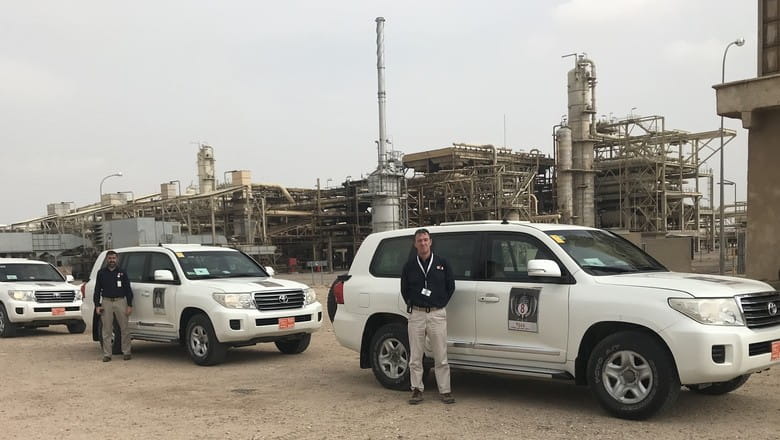 G4S employees in Iraq