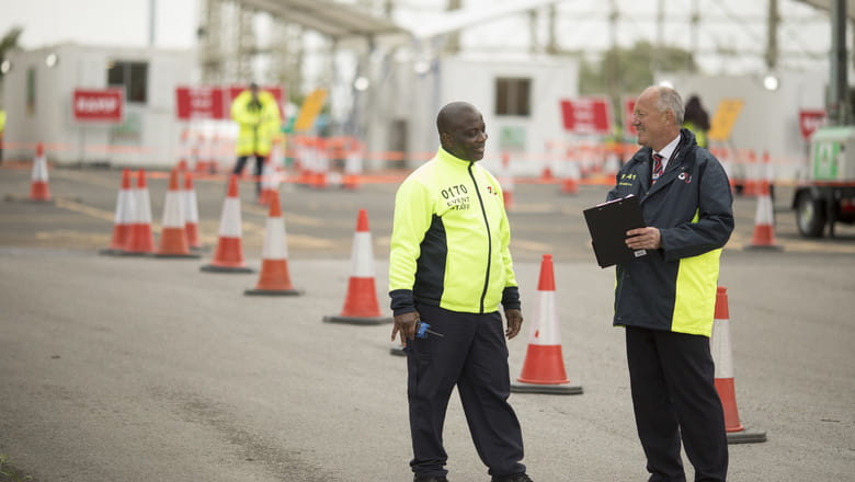 Etihad Stadium Covid Testing site