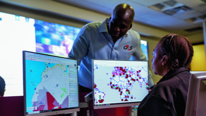 G4S's global security operations centre in the USA