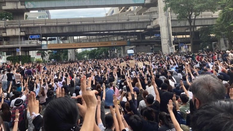 thai protesters