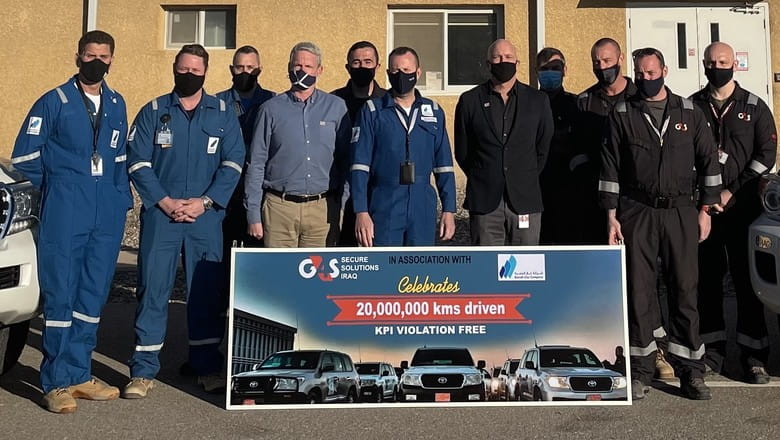 G4S drives 20 million safe kilometres for Basrah Gas Company in Iraq