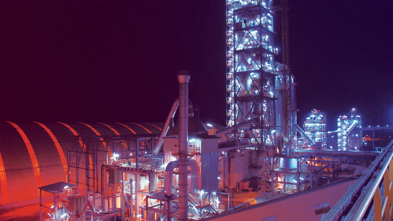 Hima cement plant in Uganda