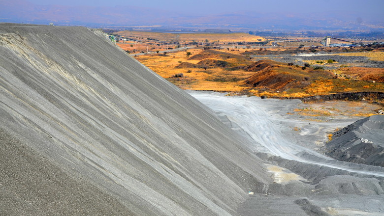 Mine landscape