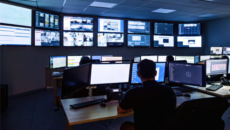 Employee at Czech Republic Remote Monitoring Centre