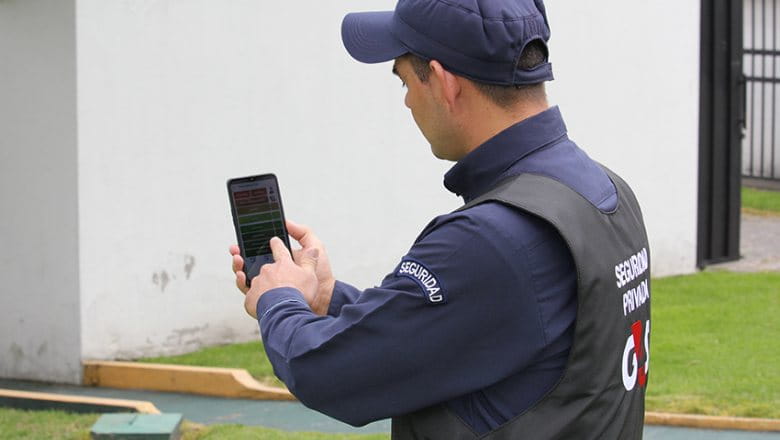 Security officer in Ecuador