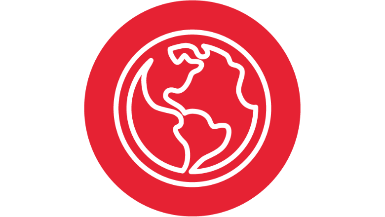 Geographical Reach Icon