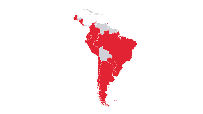 G4S LATAM operation map