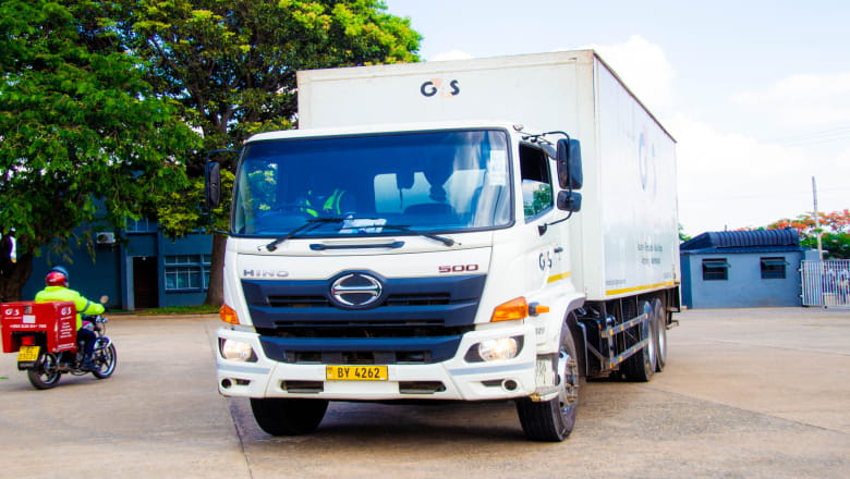 Secure Logistics van in Malawi