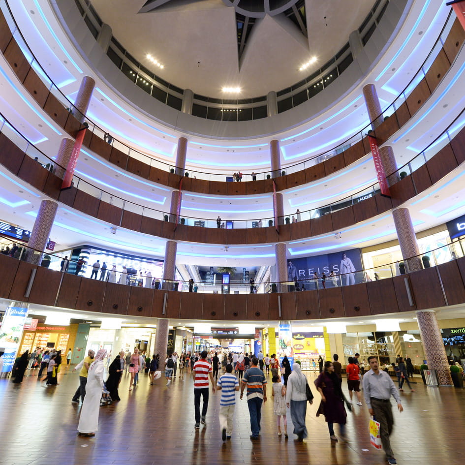 Shopping mall in Dubai
