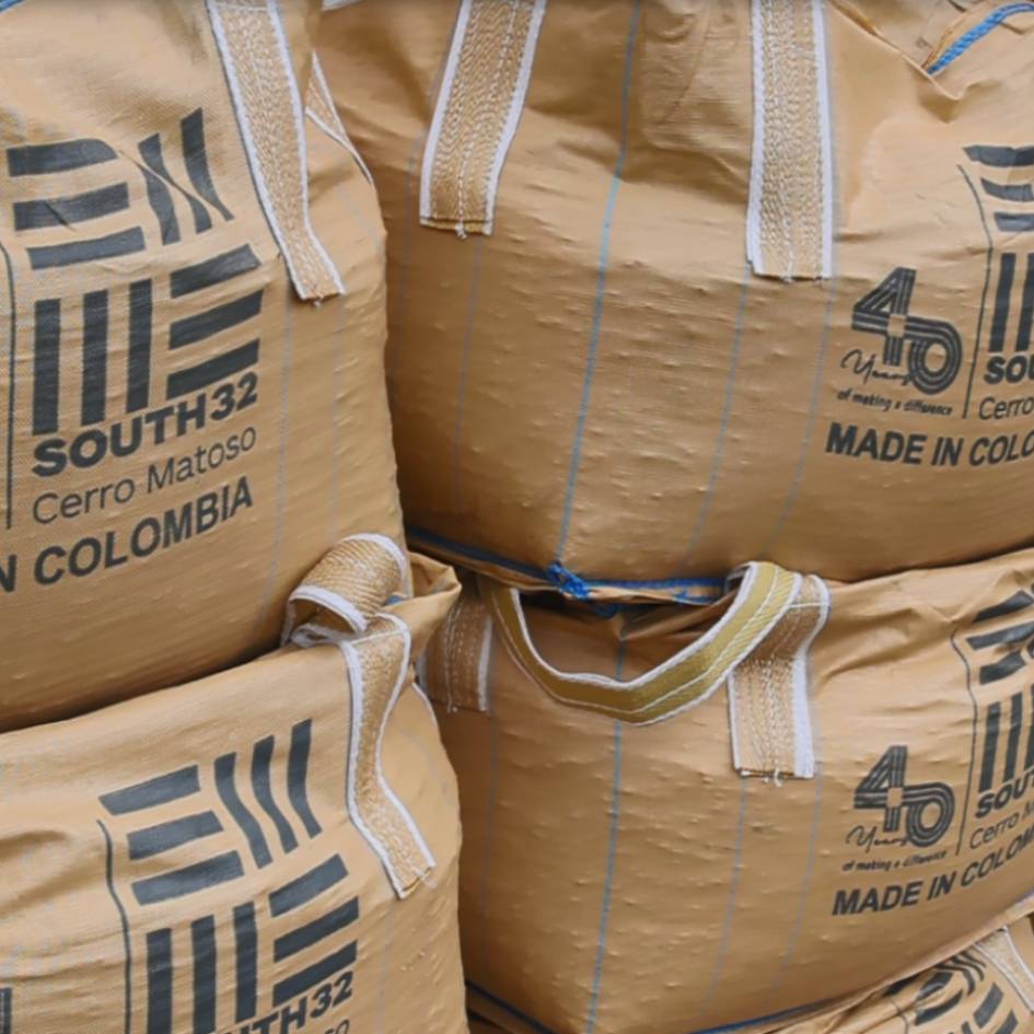 Cerro Matoso mine bags