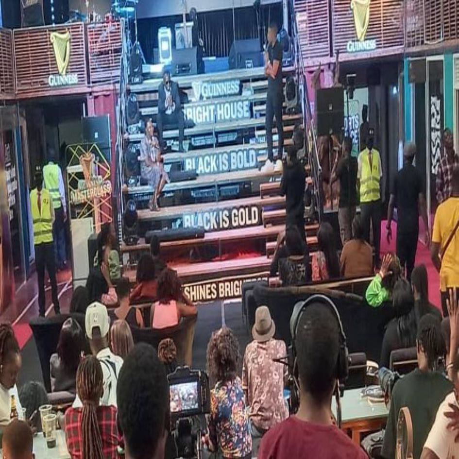 Audience at music gig