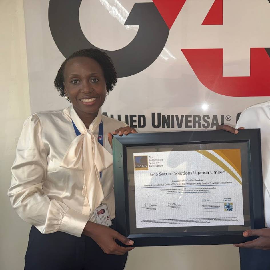 Allen Ssebugwawo, managing director G4S Uganda 