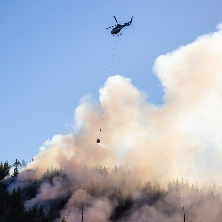 Controlling wildfires