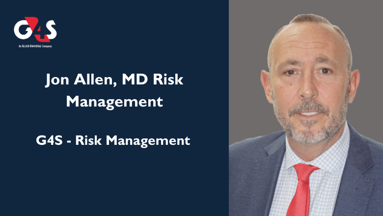 Jon Allen MD of G4S Risk Management