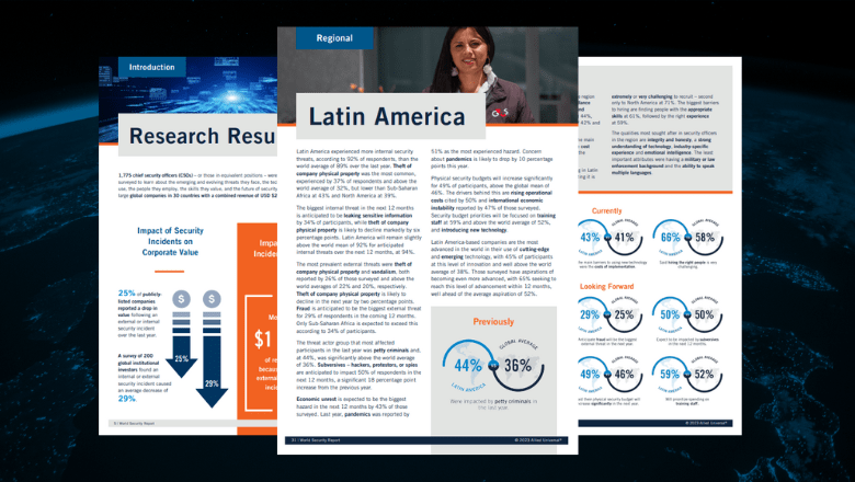 World Security Report LATAM Press Release