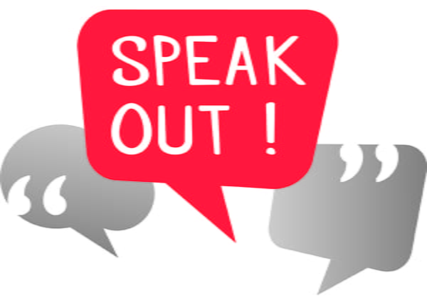 Speak out logo