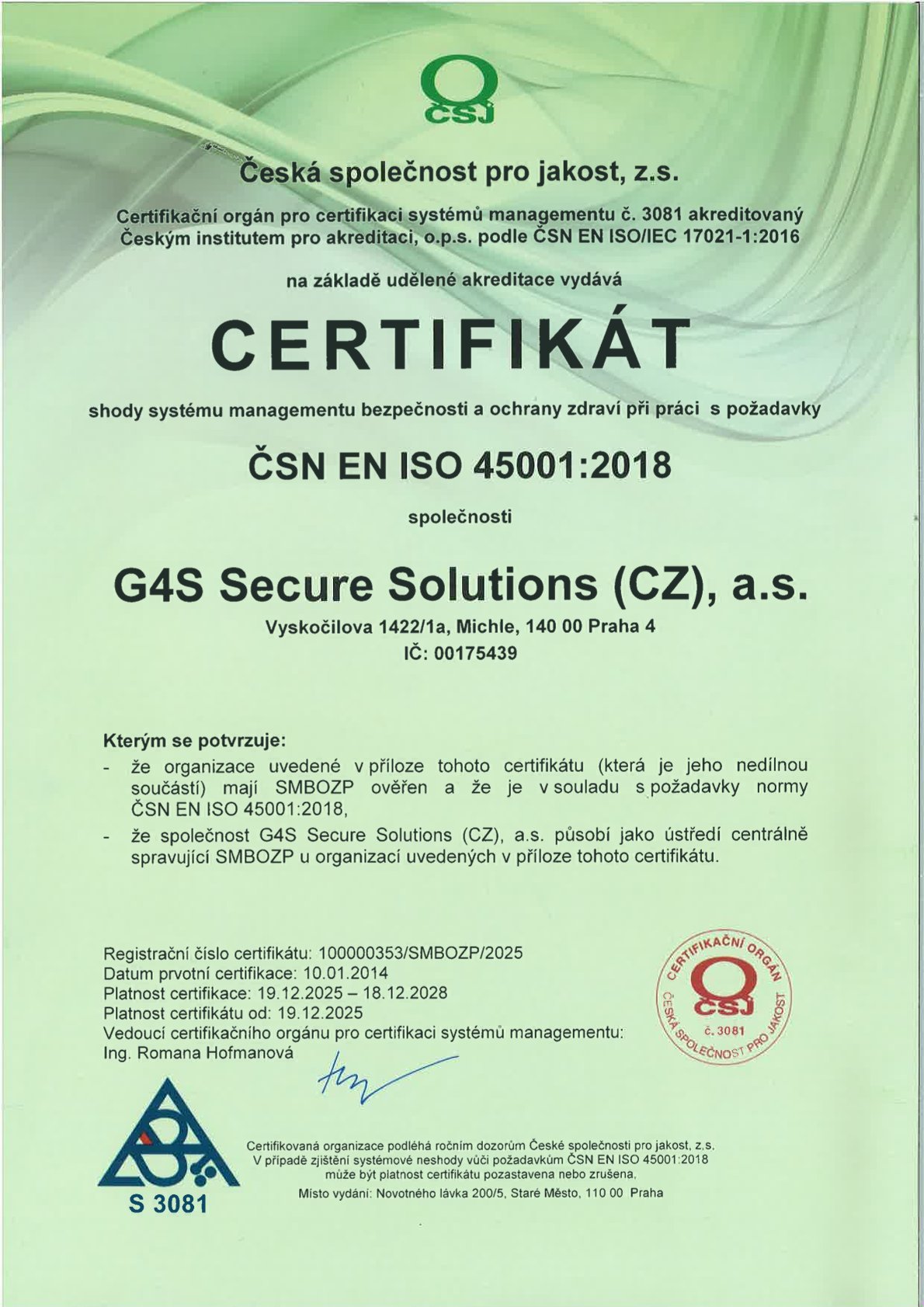 CSN ISO 45001:2018