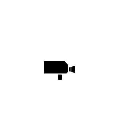 piktogram videoovervågning symbol