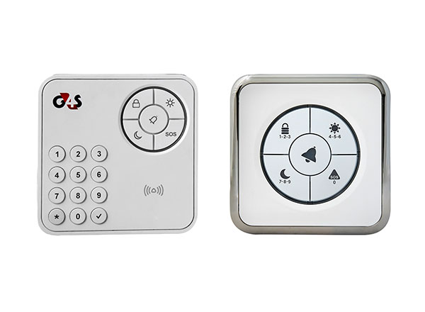 SMARTalarmens betjeningspanel