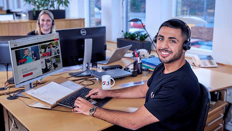 Kolleger på kontoret