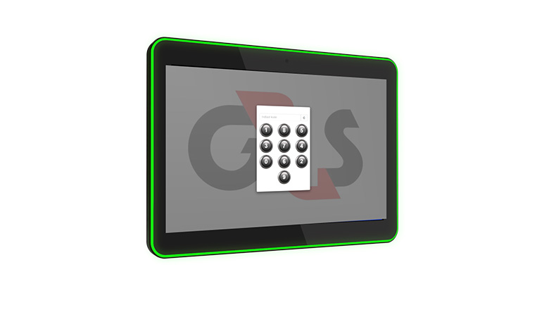 S25 betjeningsskærm