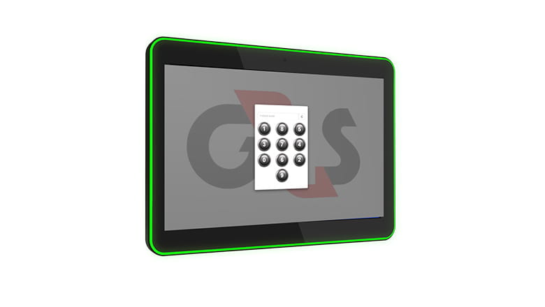 S25 betjeningsskærm