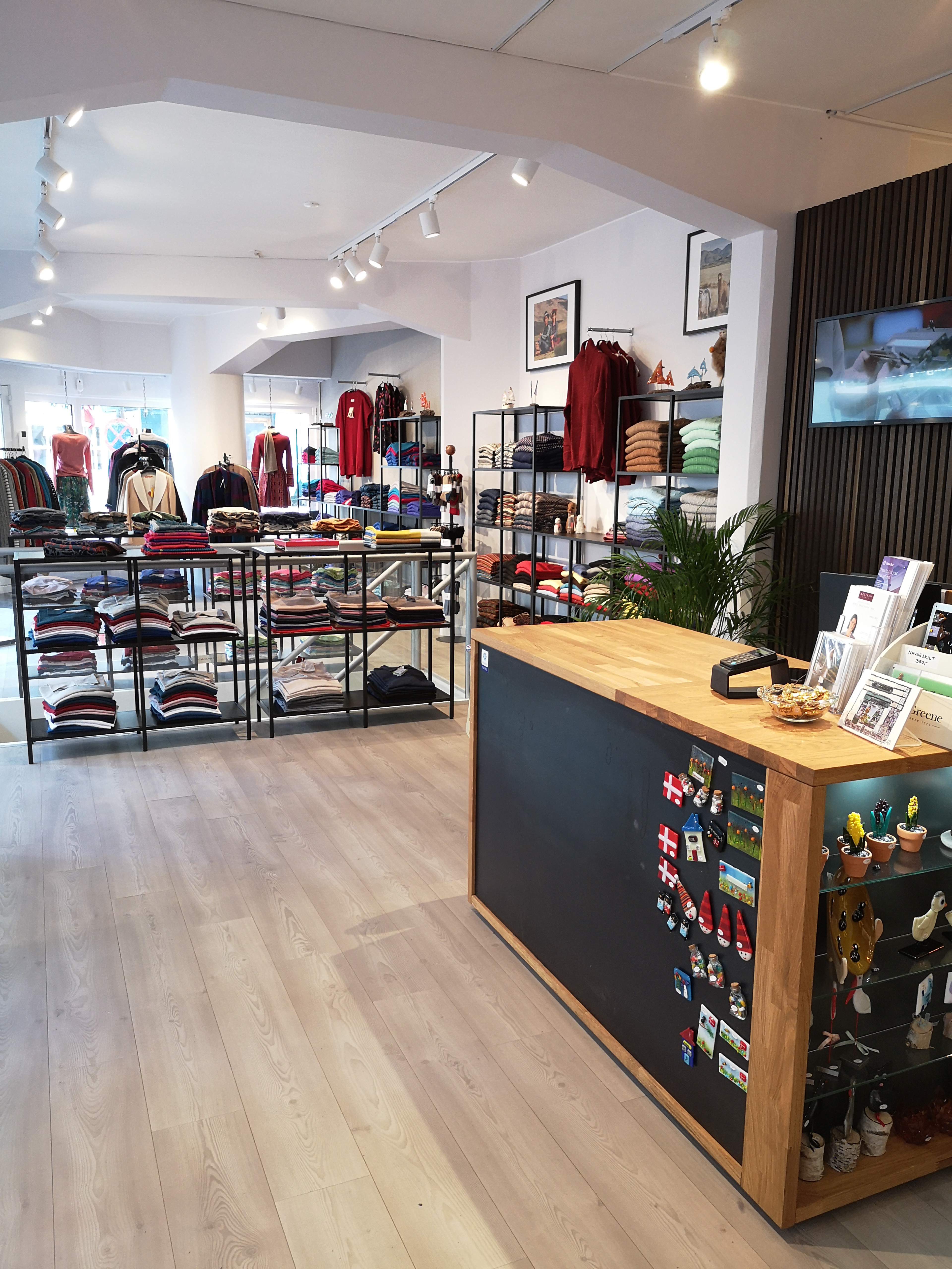 Butik Alpacahuset indefra