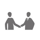 Handshake infographic