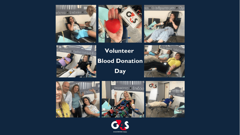 G4S volunteer blood donation day
