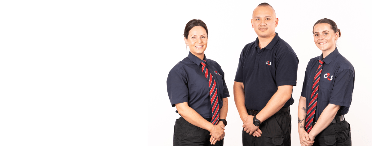 G4S staff members in uniform