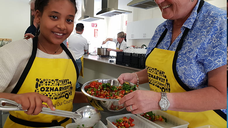 G4S cooking in the community for charity