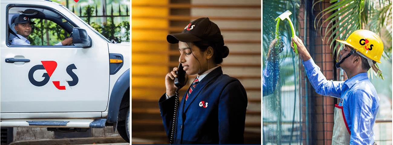 G4S facility management workers in Bangladesh