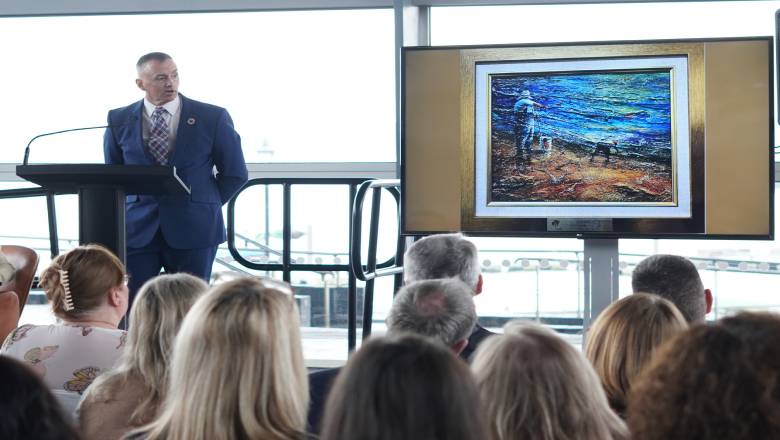 Corin Morgan-Armstrong at the CIC launch