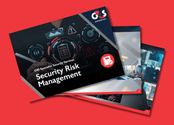 Security Risk Management Brochure Cover