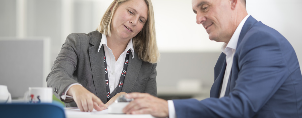 G4S employee providing support 