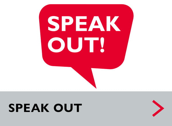 Speak out contact panel