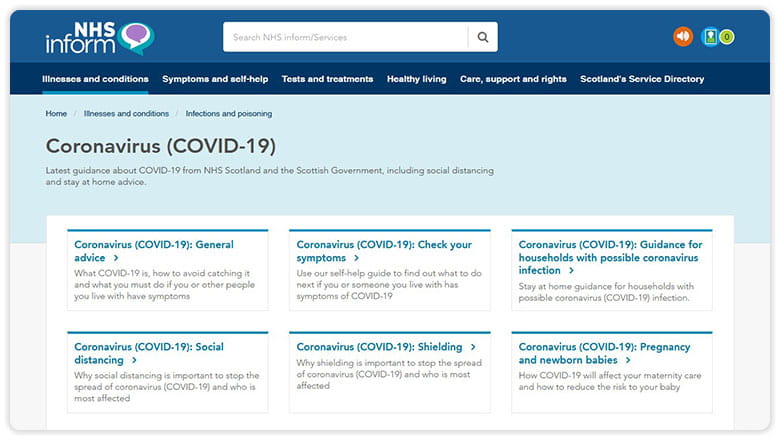 NHS Scotland Coronavirus