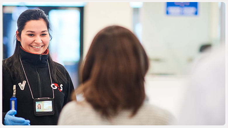 G4S security employee