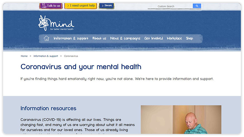 Mind coronavirus and your mental health