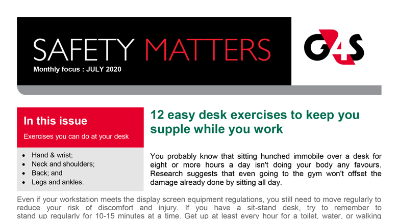 Safety Matters guide